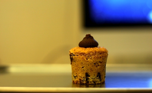 choklad rom cupcake